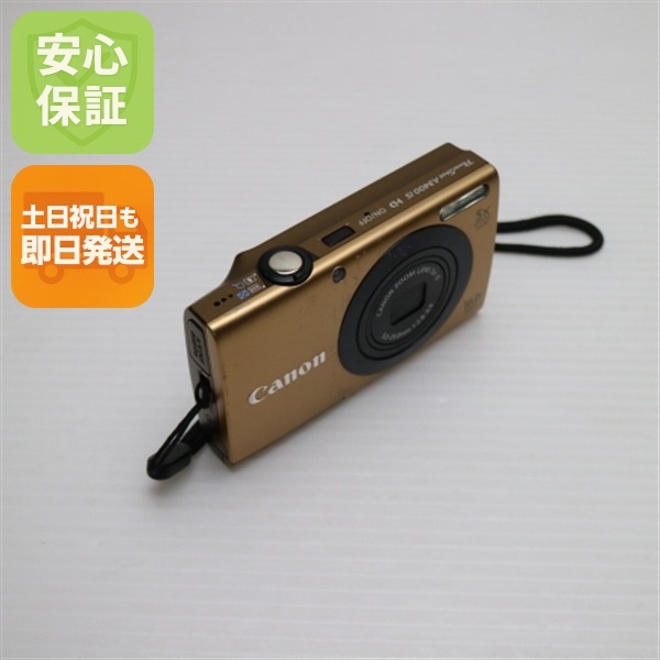美品 PowerShot A3400 IS ゴールド デジカメ Canon 86