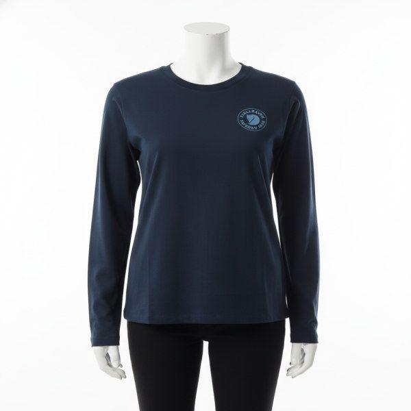 FJALLRAVEN 25FW 女性 1960 ロゴ Tシャツ 長袖 86989555 Logo T-shirt LS W 826579