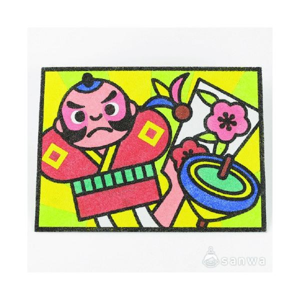 （まとめ） かんたんすな絵シリーズ 冬 たこあげ [x10セット]