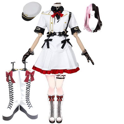 HIMEHINA 鈴木ヒナコスプレ衣装&ウィッグ&ブーツセット 鈴木ヒナ