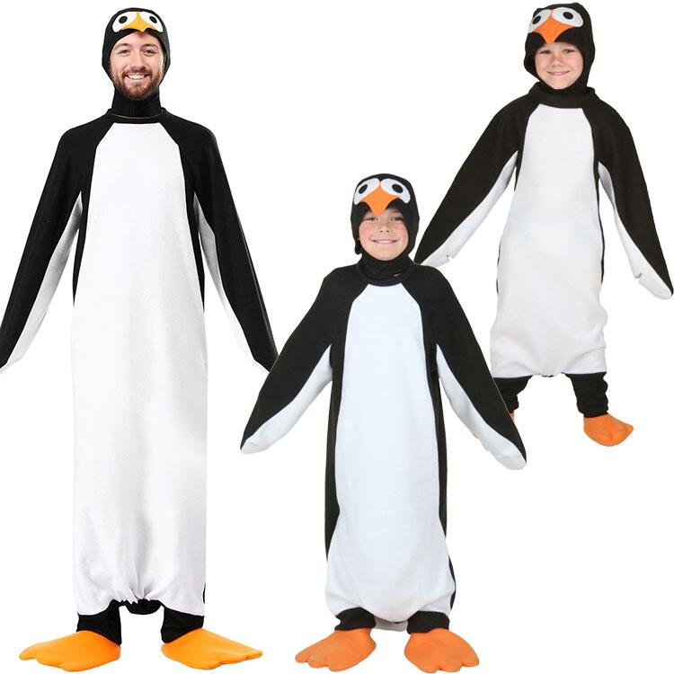 短纳期ハロウィン 衣装 大人 レディース メンズ 男女兼用 ペンギン 動物 アニマル 全身 ハロウィン コスプレ ハロウィン コスチューム 男性用 女性用 ハロウィーン　衣装　ハロウィン衣装 イベン