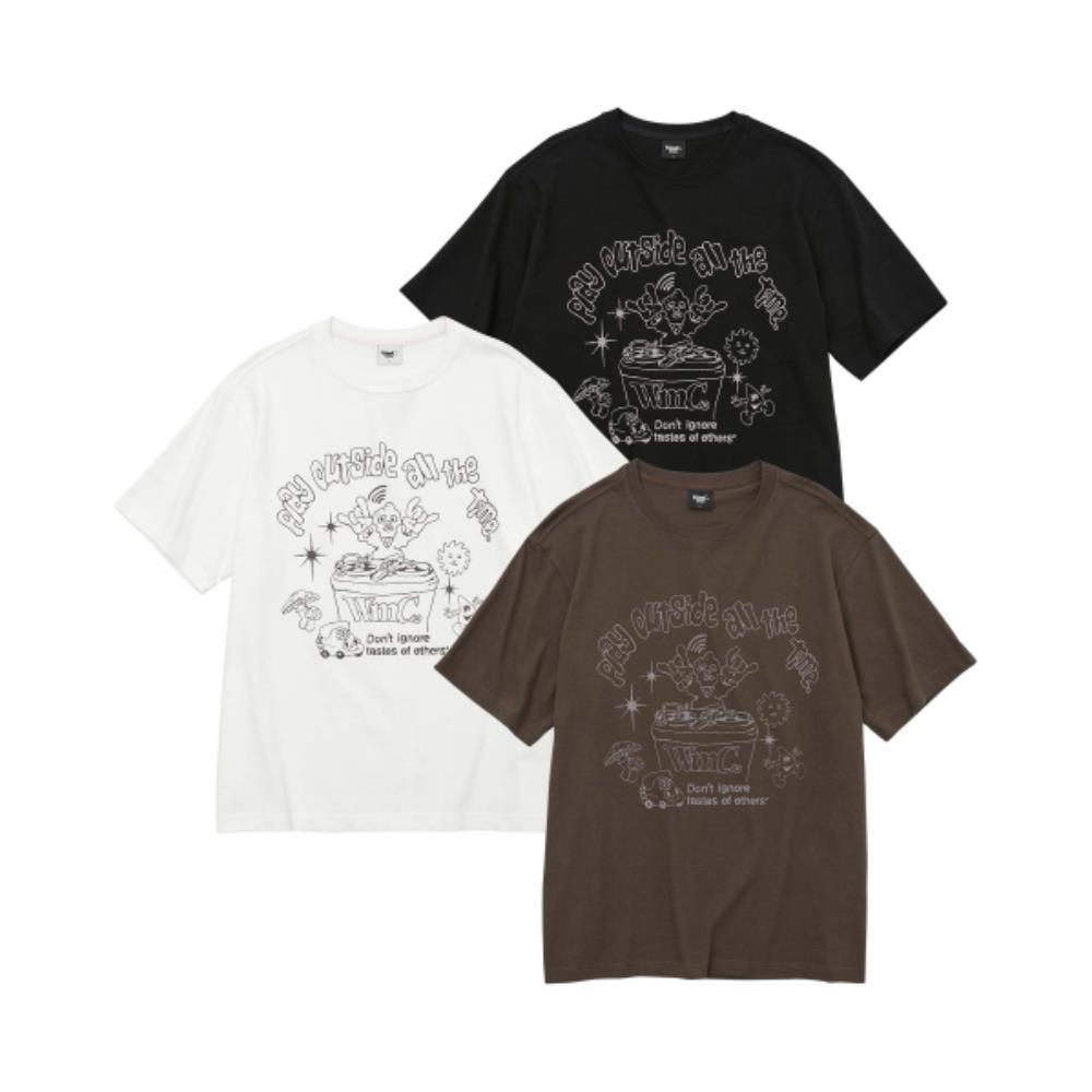 WMC DJ Booth T-shirt BROWNWHITEBLACK O-MOBAS5M521_SET