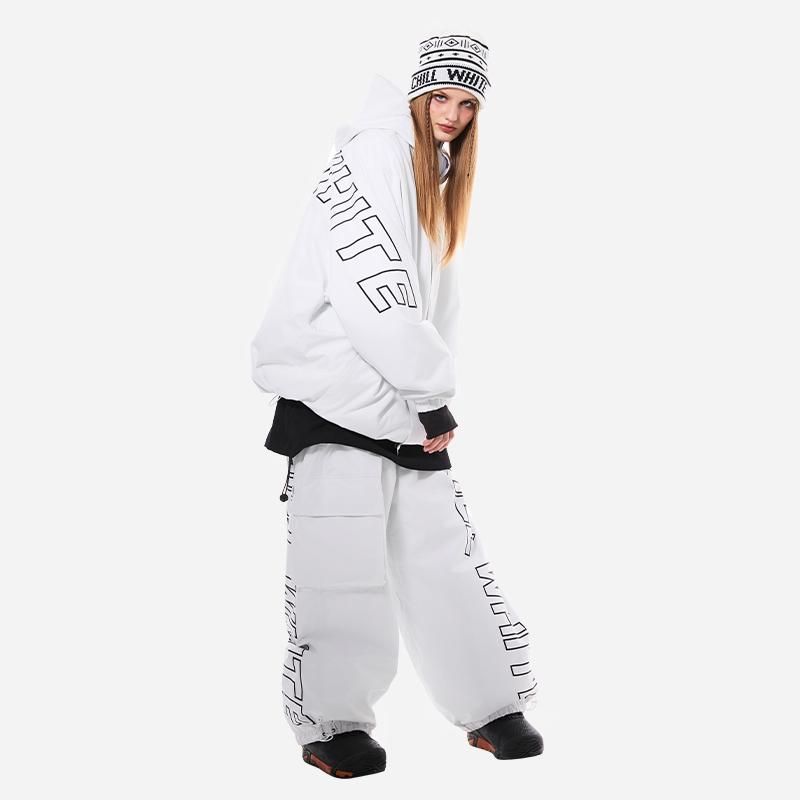 スノーボードウェア 2024 2025 白 黒 グラデーションピンク レッド 防水20000 レディース メンズ ジャケット アウター パンツ スウェット スノボー スキーウェア