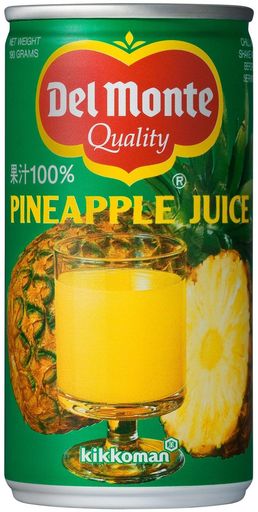 Del Monte kikkoman(デルモンテ飲料) デルモンテ パイナップルジュース 190g×30本