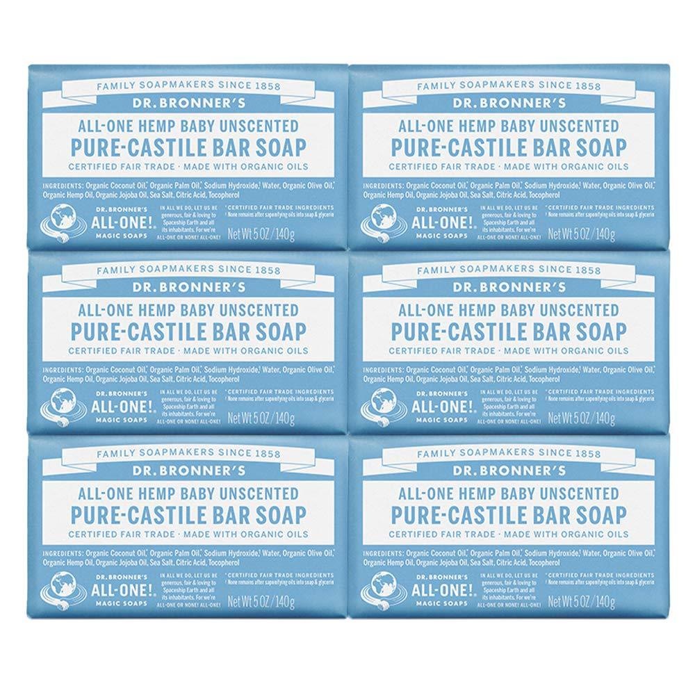 Dr. Bronner s - Pure-Castile Bar Soap (Baby Unscen