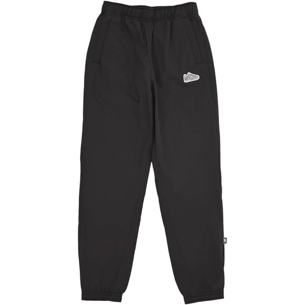 ニューバランス new balance シューパッチウインドパンツ 裏起毛 キッズ ジュニア ABP55565-BLK