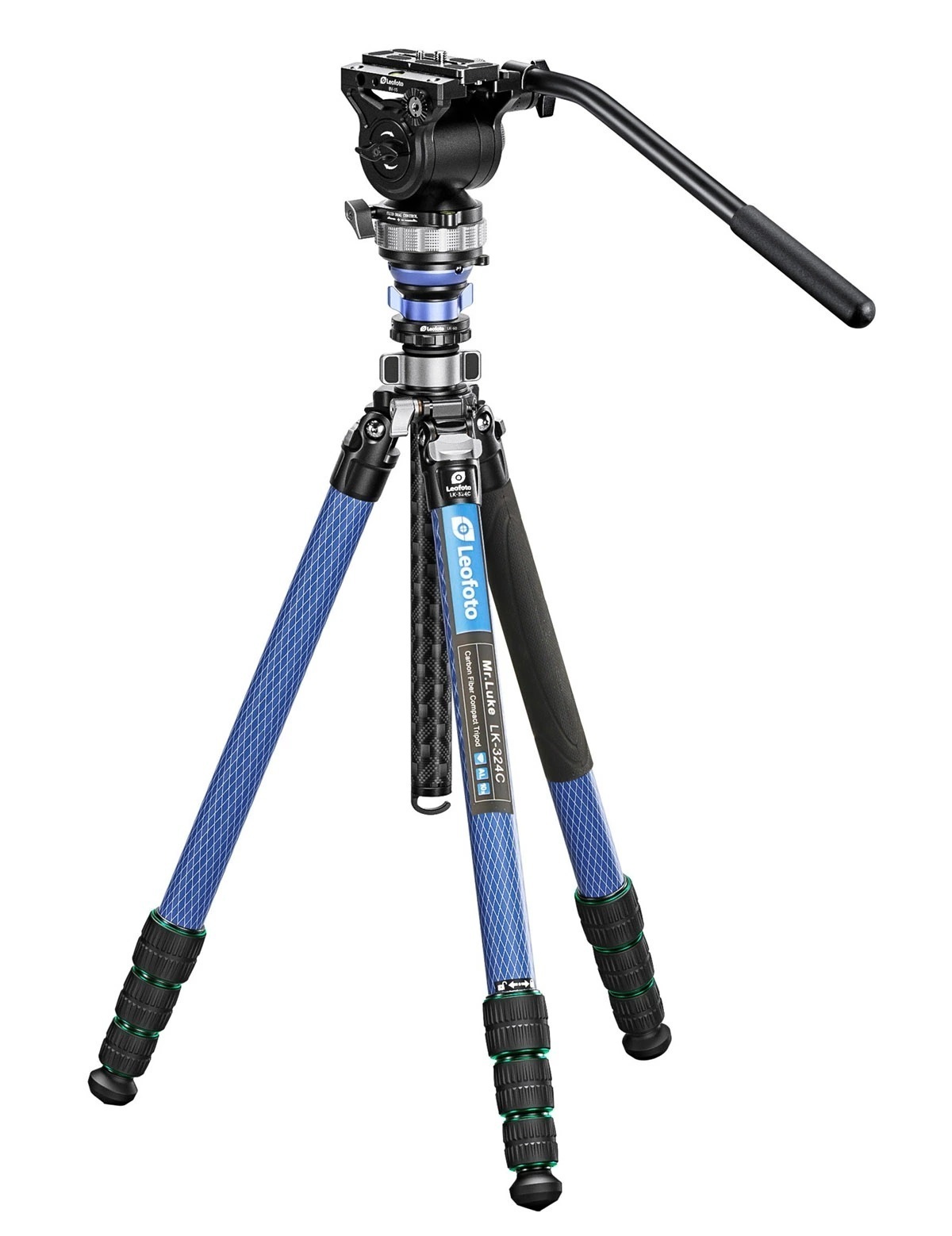 【航空写真家 ルーク・オザワ氏プロデュース】LK-324C+LK-60+BV-15 Mr.LUKEコラボ三脚セット Leofoto 三脚＋レベリングベース＋ビデオ雲台 Leofoto［LKシリーズ最