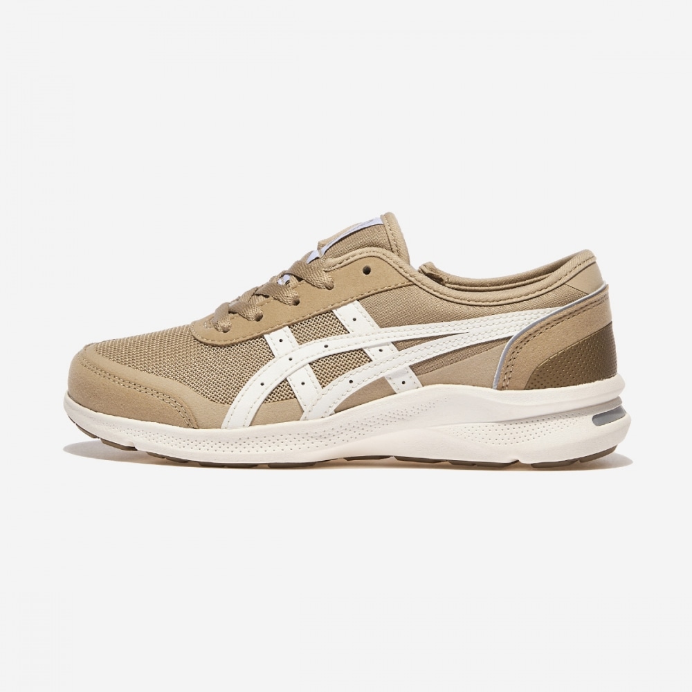 アシックスハダシウォーカー W066 女性ワイド 1292A066-ベージュ/オフホワイト
