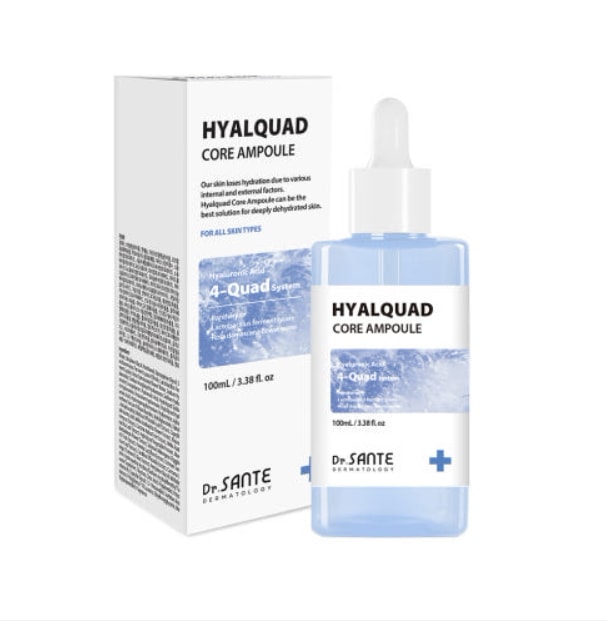 [dr san te] hyalquad core ヒアルクワッド /aka アカ /soother スーダー/collagen /アンプル4種 100ml+ シートマスク プレゼント贈呈/保湿美容