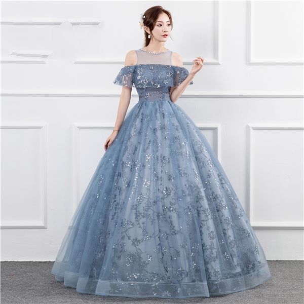 カラードレス ウェディングドレス 前撮り ロングドレス パーティードレス 演奏会 ピアノ 発表会 成人式 編み上げ 大人 ステージ 衣装 舞台 花嫁 刺繍ドレス イブニングドレス 結婚式 大きいサイズ