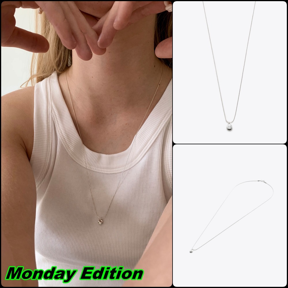 【Monday Edition】TINY PEBBLE LONG NECKLACE