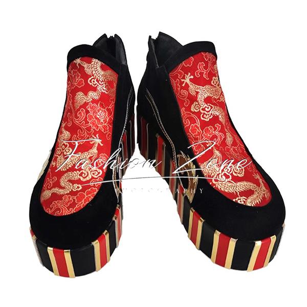 東京卍リベンジャーズ 風 佐野万次郎総長 コスプレ靴 男女兼用 シューズ 道具小物 ブーツ cosplay ハロウィン仮装 変装