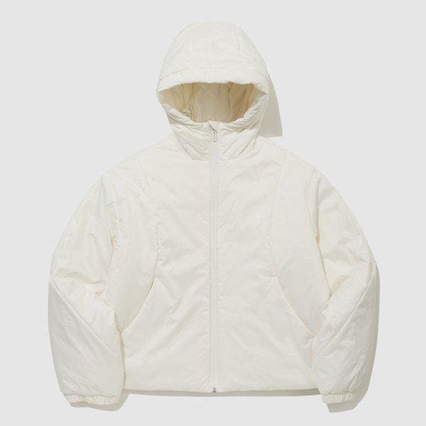 女性ネージュルーズフィットショートパディングジャケット(QQ422OPDO1_IVY)