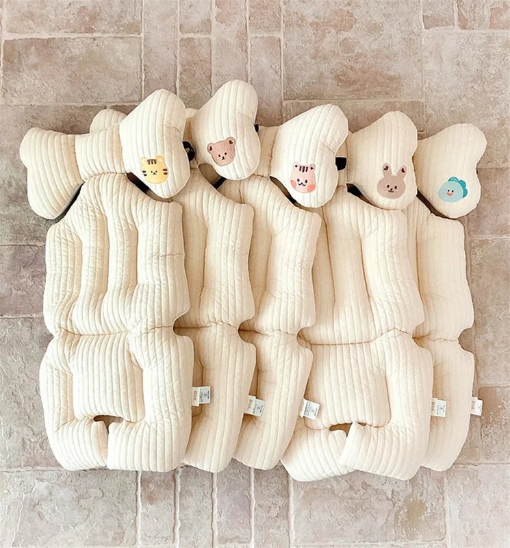 通気性のある綿のベビーマットレス,クッション,枕,カート,新生児用アクセサリー 5,729円