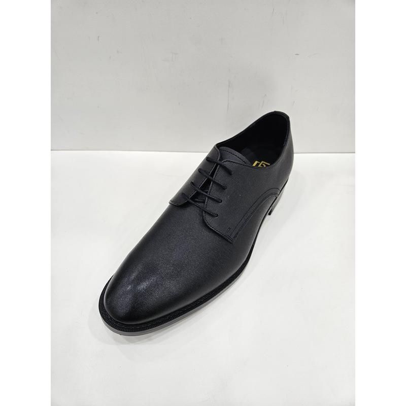 天然牛革男性用楽なデイリーシューズ ヒール3CM BFDSHD316BK_US