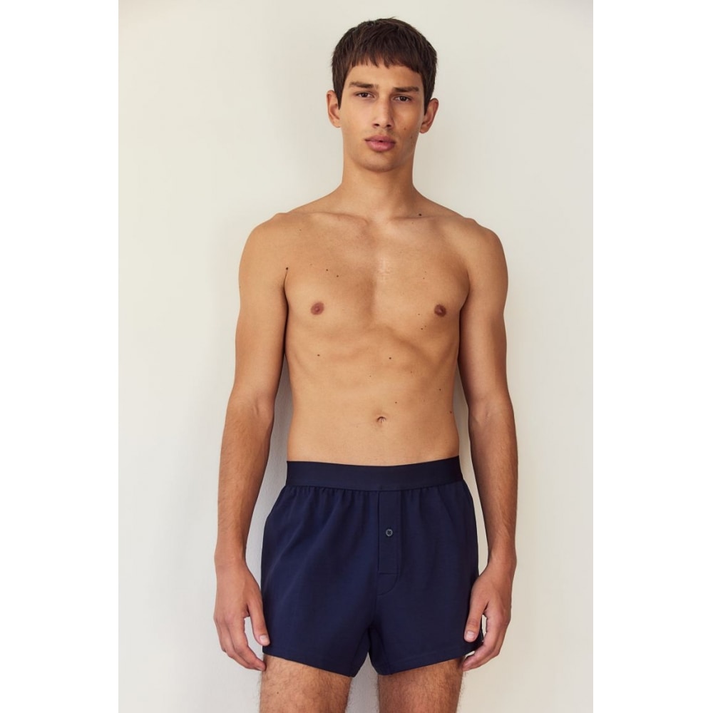 H&M エクストラライフ 2 ピースローズセットネイビーブルー