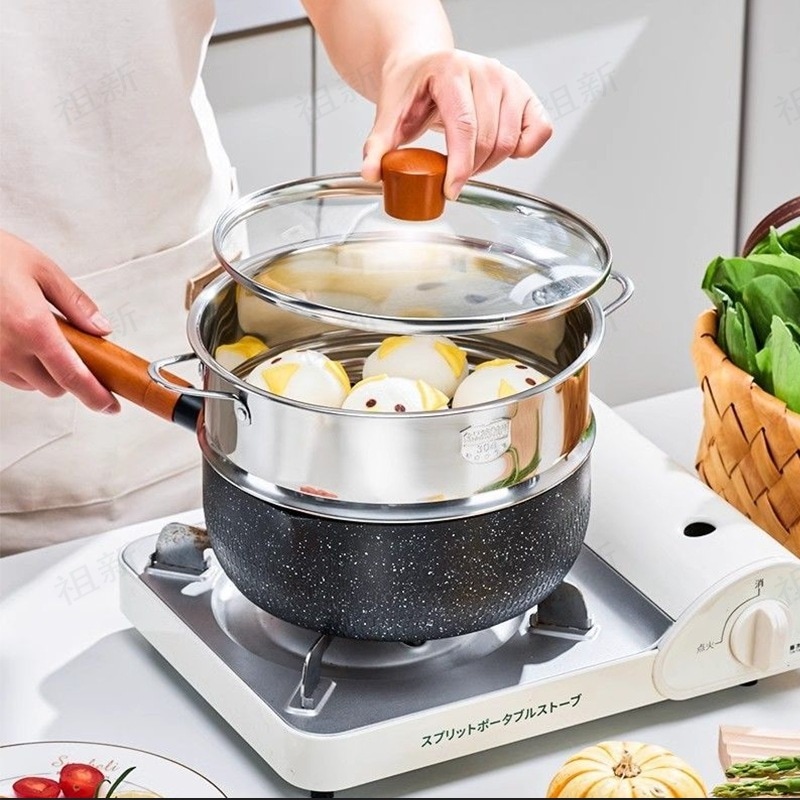 輸送費無料新作入荷 グリル鍋 蓋付き 片手鍋 cm 一人鍋 洗いやすい IH対応 フタ付 揚げ物 cm 離乳食 ミルクパン 煮込み 煮物 cm ガス火対応 新生活 万能鍋 焦げ付きにく01