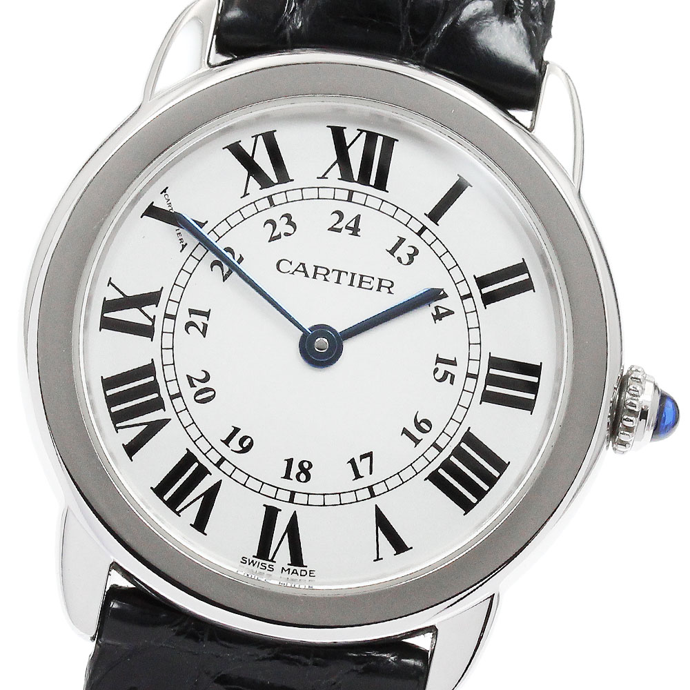 カルティエ CARTIER W6700155 ロンドソロ SM クォーツ レディース _897488【中古】