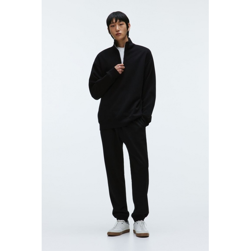 H&M レギュラーフィットスウェットパンツブラック