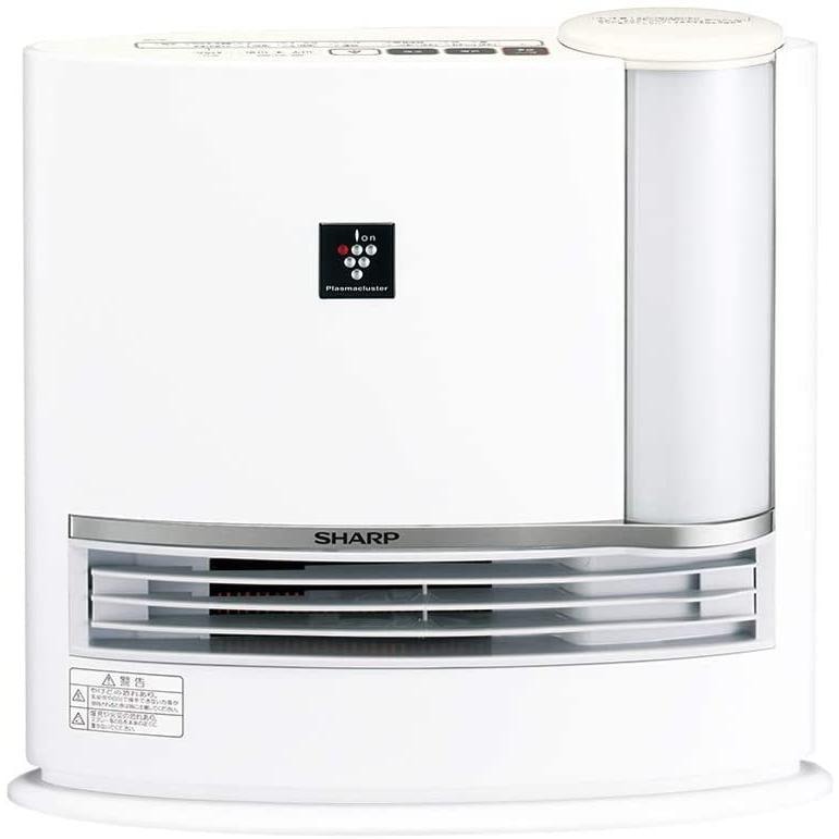 2021年製　シャープ　加湿 セラミックファンヒーター HX-L120-W　暖房 6(8)畳 / 加湿 8.5(14)畳 / プラズマクラスター 7000 6畳 日本製 ホワイト　正規品