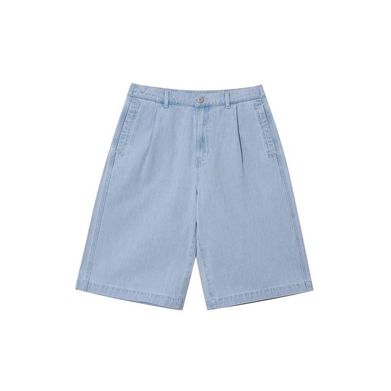 グラウンドデニムバミューダショーツ4067ライトブルー