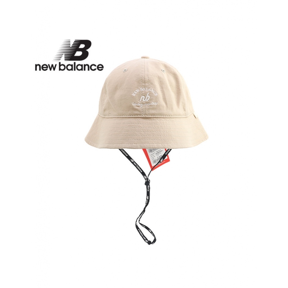 ニューバランス キッズ リネン バケットハット ドーム型( NK8BDS204U-35) ベージュ