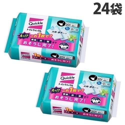 トイレクイックル 詰替用ジャンボパック 20枚入り24袋