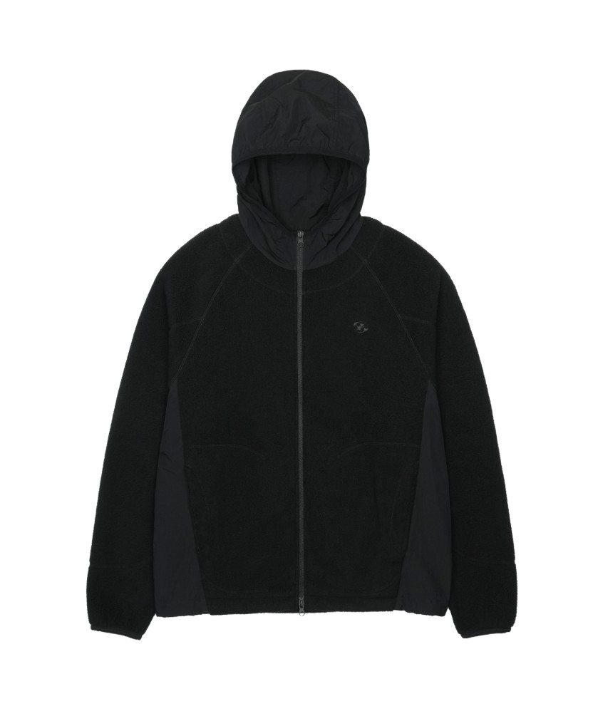 【SANSANGEAR】 25FW FLEECE JACKET : BLACK