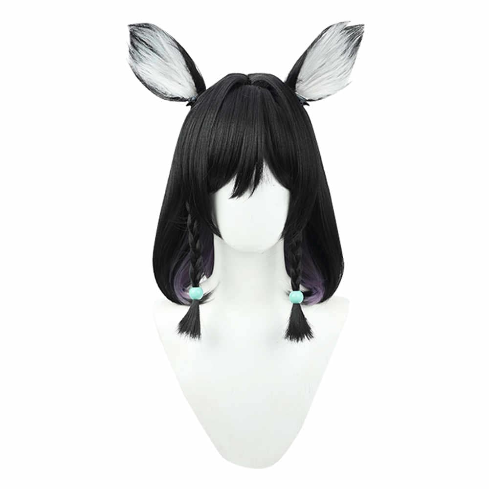 バーチャルYouTuber　VTuber　森森鈴蘭（Linglan Lily）　コスプレウィッグ