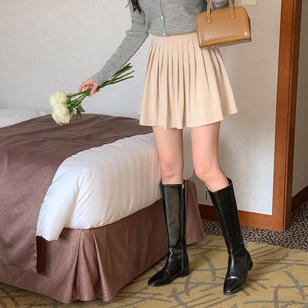 プリーツミニスカート sk6539