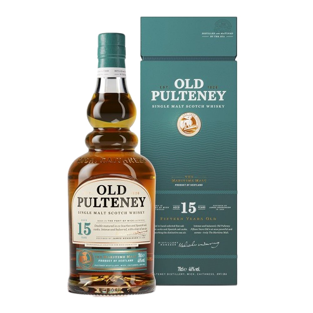 【正規品 箱入】オールド プルトニー 15年 シングル モルト スコッチ ウイスキー ノンチルフィルタード 700ml 46％OLD PULTENEY AGED 15 YEAR SINGLE