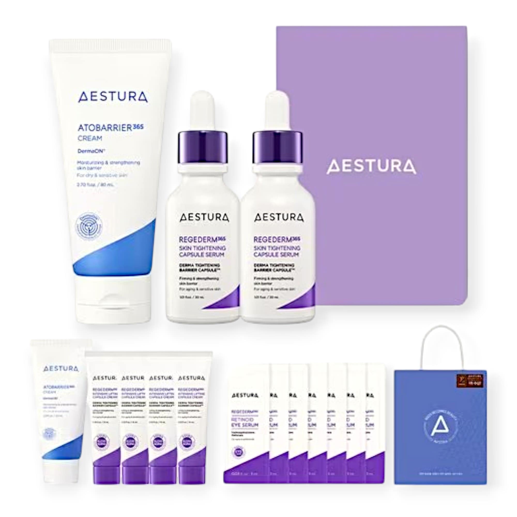 【ギフトセット限定販売】 aestura エストラテラクネ365セラム30ml+トナー200ml+クレンジングフォーム200g クリーム aestura 公式ショップ aestura