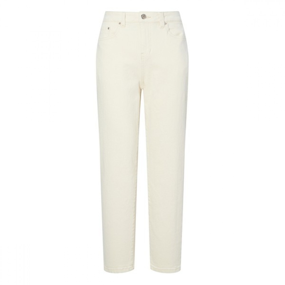 (ヘッジスレディース) 25SS エッセンシャルテーパードフィットデニムパンツアイボリー HSPA5AC82IV