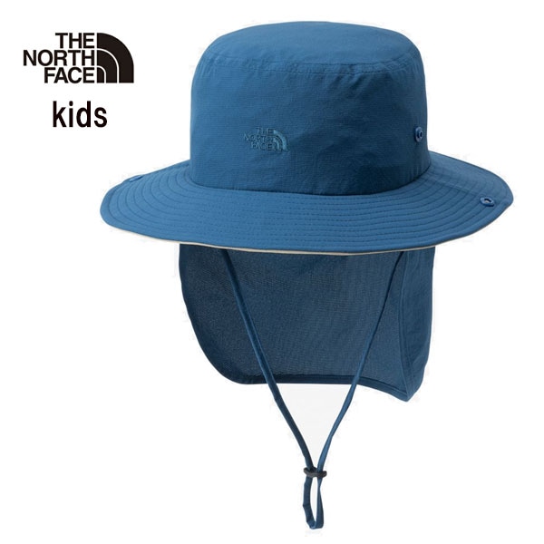 ザ・ノース・フェイス THE NORTH FACE TNFビーフリーシールドハット キッズ ベビー NNJ02526-OB 帽子 UPF30-50＋ 紫外線カット率90％以上