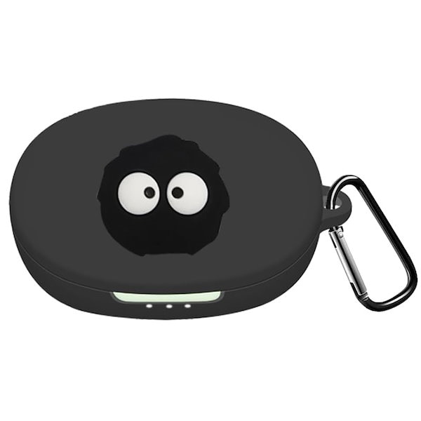 ワイヤレスイヤホン ケース ブラック Amazon | ZENIX DESIGN TECH airpods pro 用 ケース カラビナ付き PU