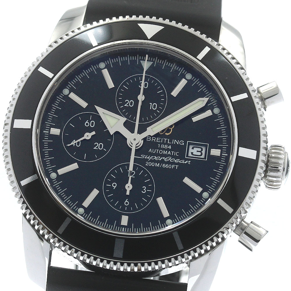 ブライトリング BREITLING A13320 スーパーオーシャン ヘリテージ クロノグラフ 自動巻き メンズ _886992【中古】