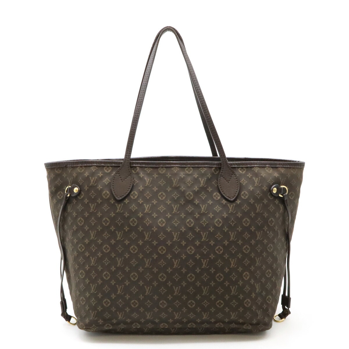 モノグラムイディール ネヴァーフルMM トートバッグ ショルダーバッグ キャンバス フザン ブラウン M4051