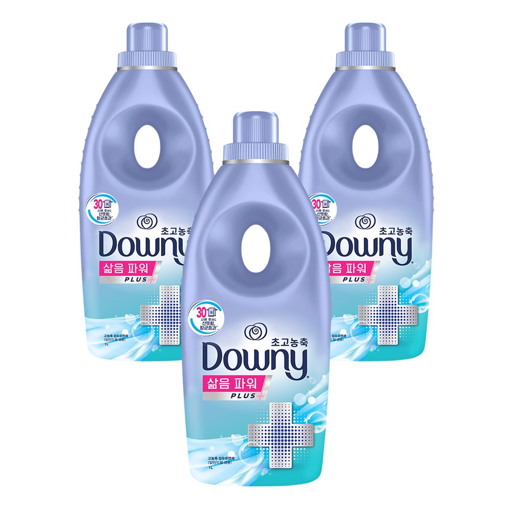 ダウニー高濃縮繊維柔軟剤ライフパワープラス1L3個