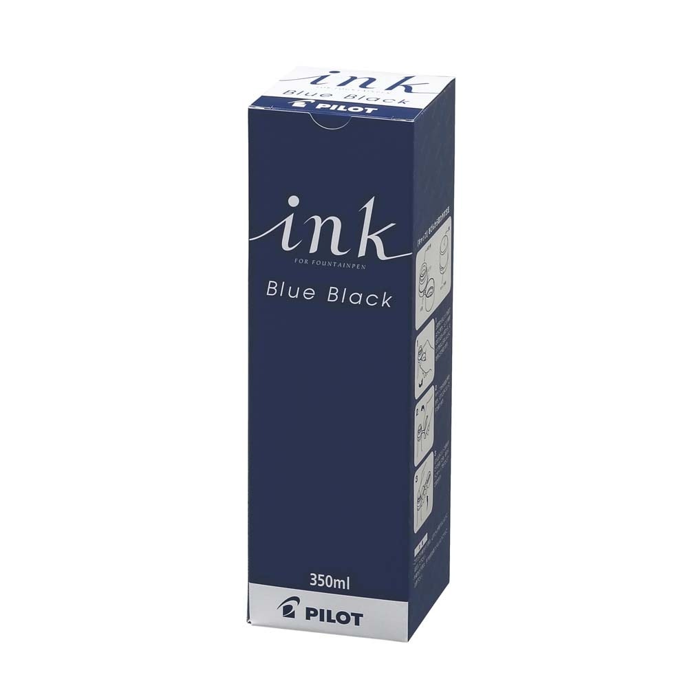 Pilot エリ-ト万年筆 ブルーブラック インク(1箱+3本)付き Qoo10] パイロット パイロット PILOT 万年筆用インキ