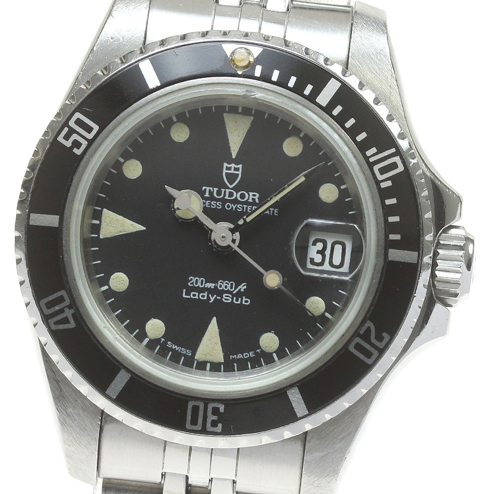 チュードル TUDOR 96090 プリンセスオイスターデイト レディサブ デイト 自動巻き レディース _824116【中古】