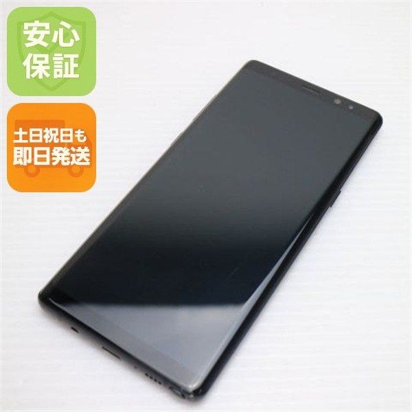 美品 SC-01K Galaxy Note8 ブラック スマホ 161