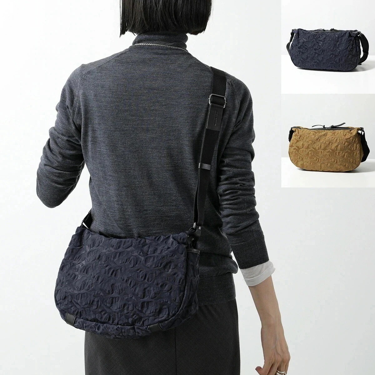 jack gomme ジャックゴム ショルダーバッグ 1215 LIRIS ATELIER FLOC フロック レディース クロスボディ ナイロン 鞄 カラー2 【mega】