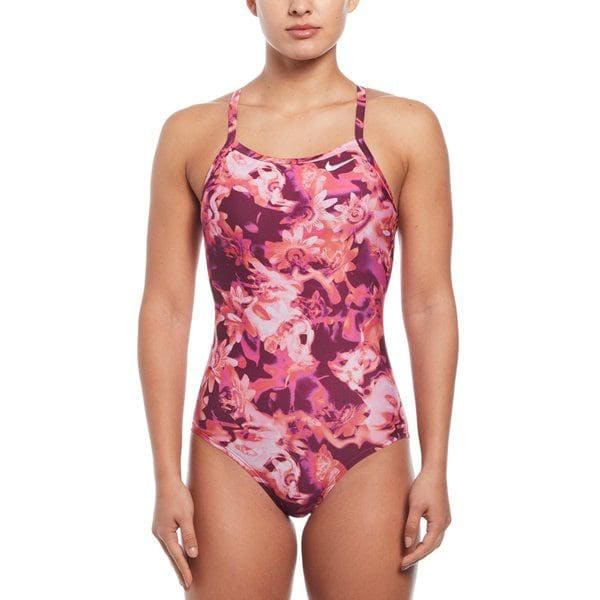 ドリッピーフラワーレーサーバックローレッグカットNESSE010-681（シリコンパッドのみ可能）