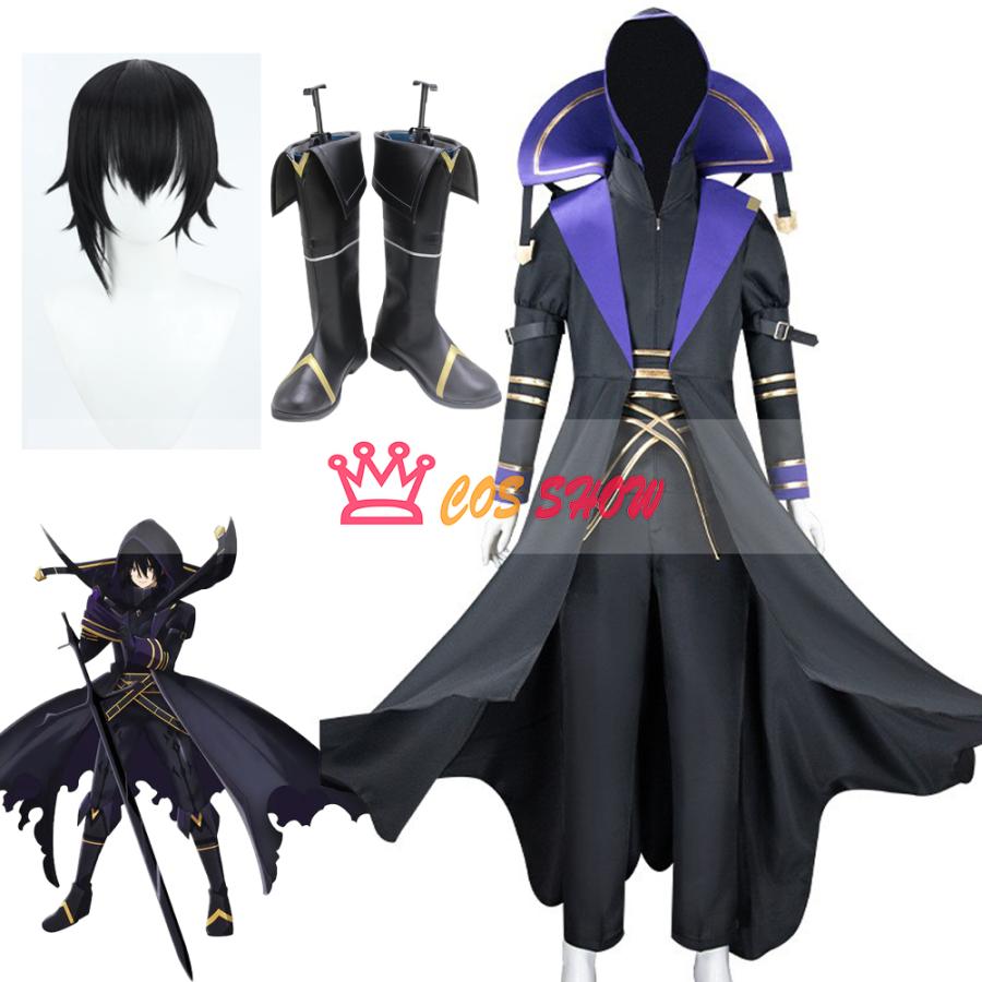 2025新品販売 陰実力者になりたくてシャドウ コスプレ衣装 スメール cosplay ウィッグ 靴 能 仮装 イベント ステージ服 舞台 ハロウィン 学園祭