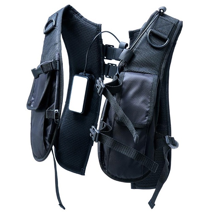 デュアルユニットで強力冷却 ハーネス対応冷蔵ベスト 本体のみ RZFHTVSBK