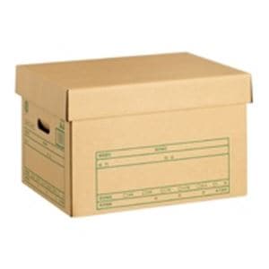 プラス 文書保存箱フタ式 DN-302 10個