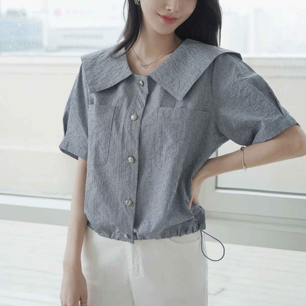 クリックアンドファニー 큘로카라 ストリングブラウス モデル名 6,922円