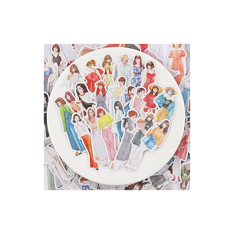 日本限定モデル 100枚 手 アルバム Diy 日記 おしゃれ レトロステッカー 手帳シール 女の子 フレークシール ラベル ステッカー Emiralia Com