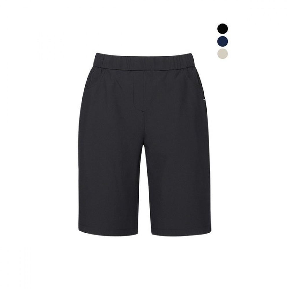 (ミーレゴルフ) 女性用ポリエステル織ハーフパンツ 3枚セット