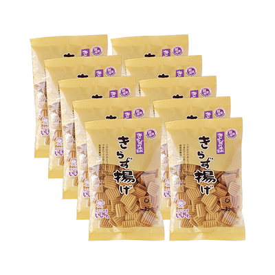 他サイト： きらず揚げ しお 140g 10袋セット きらずや本舗 お菓子 せんべい 塩味 おから ダイエットの商品画像